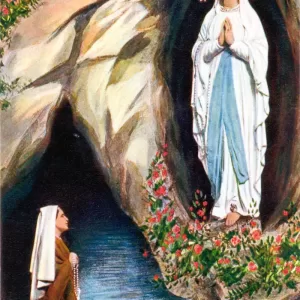 Madonna-di-Lourdes-e-Santa-Bernadette